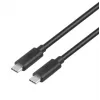 TB laidas USB-C – USB-C 2 m 60 W 5 Gbps juodas