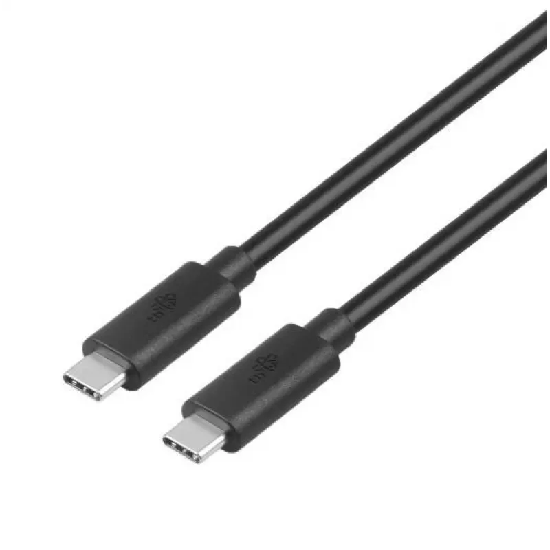 TB laidas USB-C – USB-C 2 m 60 W 5 Gbps juodas