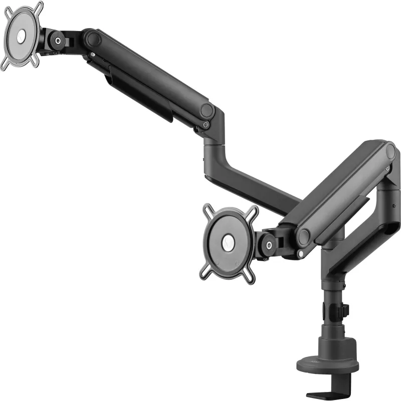 Universalus sunkiasvoris monitoriaus stovas DM 5210 Dual Heavy Duty, juodas, skirtas 43–127 cm (17–50 colių) monitoriams