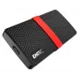 EMTEC SSD Power Plus X200 - SSD - 128 GB - išorinis (nešiojamasis) - USB 3.1 Gen 1 (USB-C jungtis) (ECSSD128GX200)