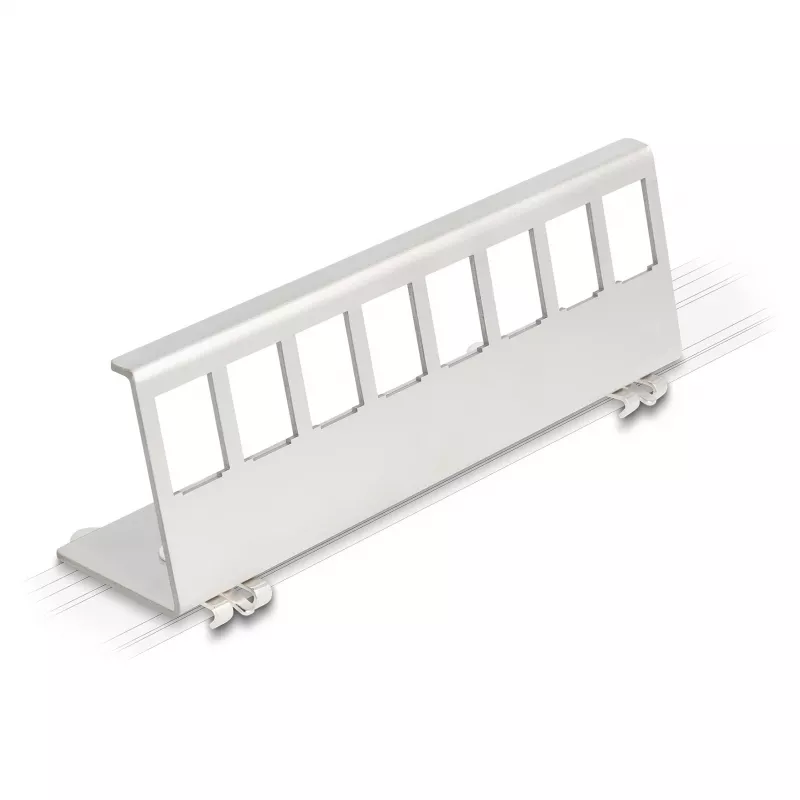 Laikiklis DeLOCK 90657 iš nerūdijančio plieno, pilkas, 44 mm plotis, 156 mm gylis, 37 mm aukštis