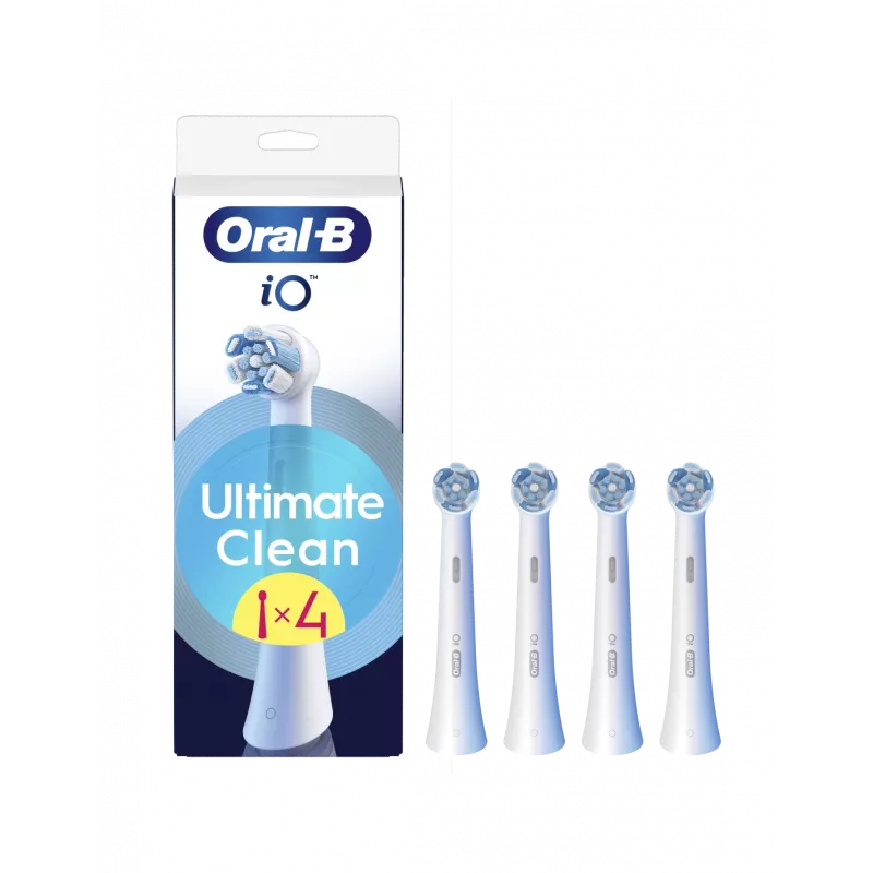 Oral-B iO dantų šepetėlio galvutės 4 vnt. baltos