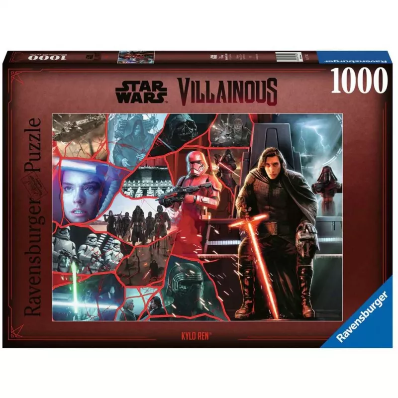 Dėlionė Star Wars Villainous: Kylo Ren (1000 dalių)