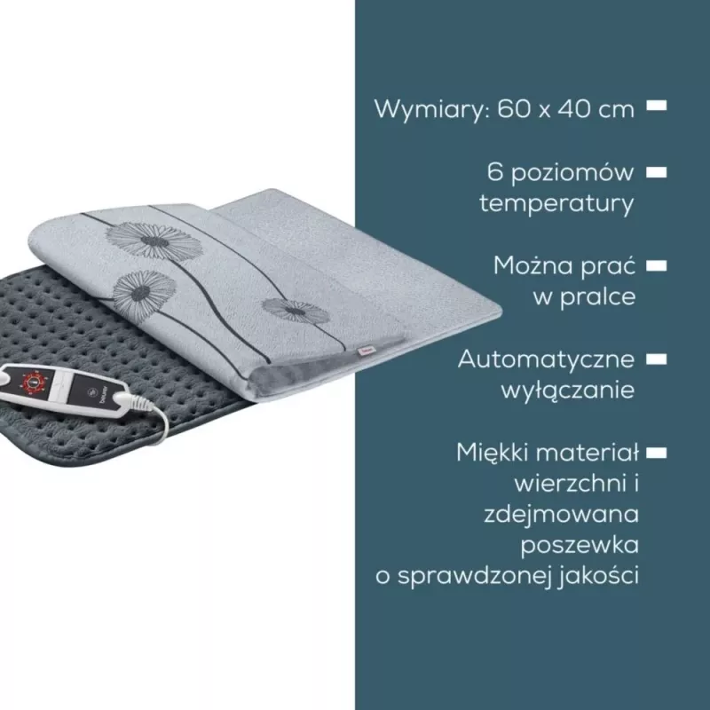 Šildomoji pagalvė HK125 XXL Cosy Pilka