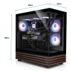 FTW A-Line LCS 5060Ti D5, žaidimų PC juodas/permatomas, Windows 11 Home