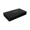 Tinklo komutatorius LANBERG DSM1-1008 8x 1 Gb/s nevaldomas Gigabit Ethernet stalinis 12V metalinis korpusas
