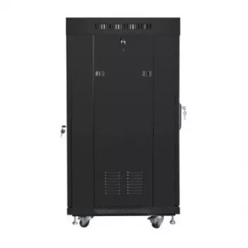 Stovas 19 colių 22U 600x600 mm juodas LANBERG FF01-6622-12BL