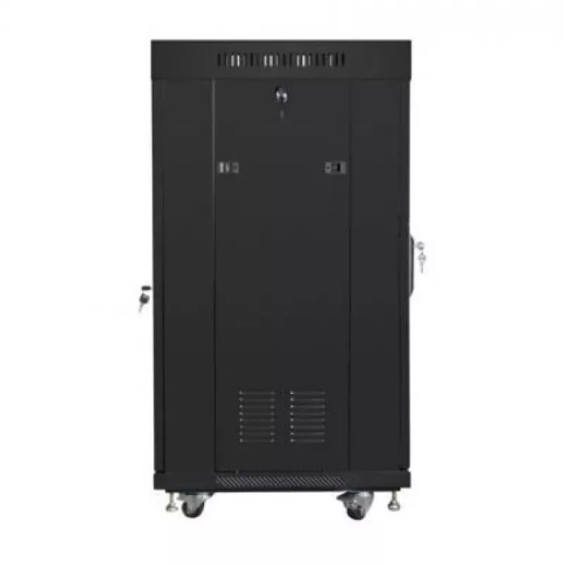 Stovas 19 colių 22U 600x600 mm juodas LANBERG FF01-6622-12BL