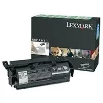 Lexmark Toner X651A11E - Juoda - Talpa: 7.000 puslapių (X651A11E)