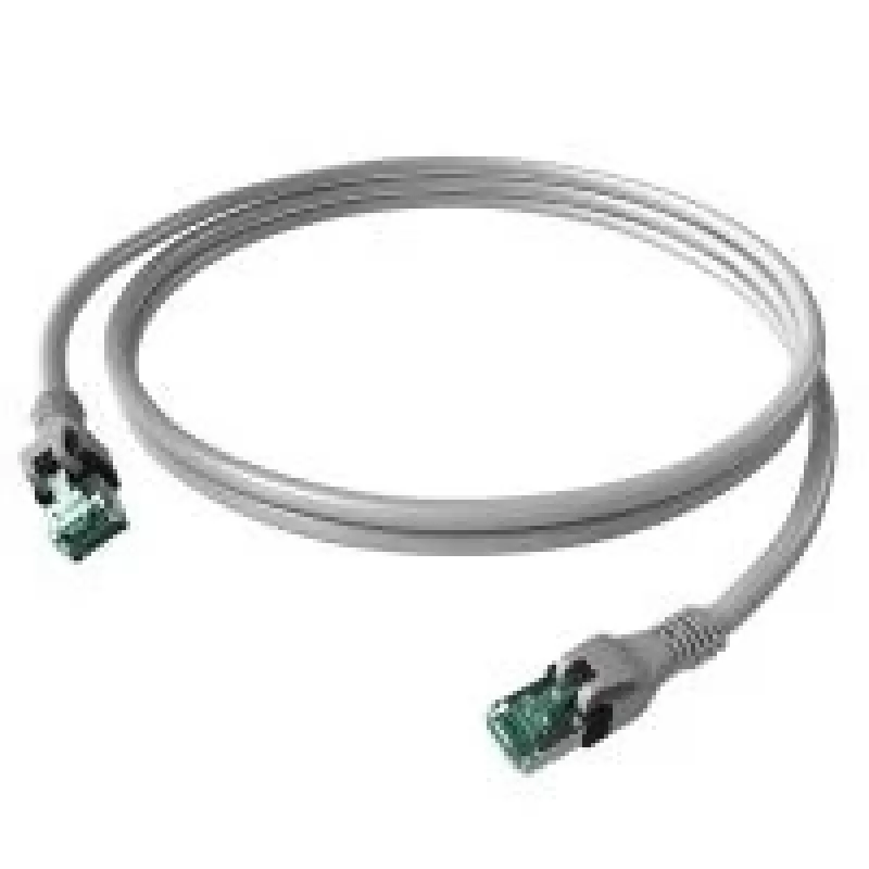 Sacon EasyLan DualBoot PushPull - komutacinis kabelis - RJ-45 (V) į RJ-45 (V) - 3 m - STP - CAT 6a - IEEE 802.5/IEEE 802.3 - Formuotas - Pilka (CPP1OAAAAA0030)