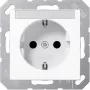 Kištukinis lizdas tipas F Jung A 1520 BFNA WW, 16 A 250 V, baltas, termoplastikas