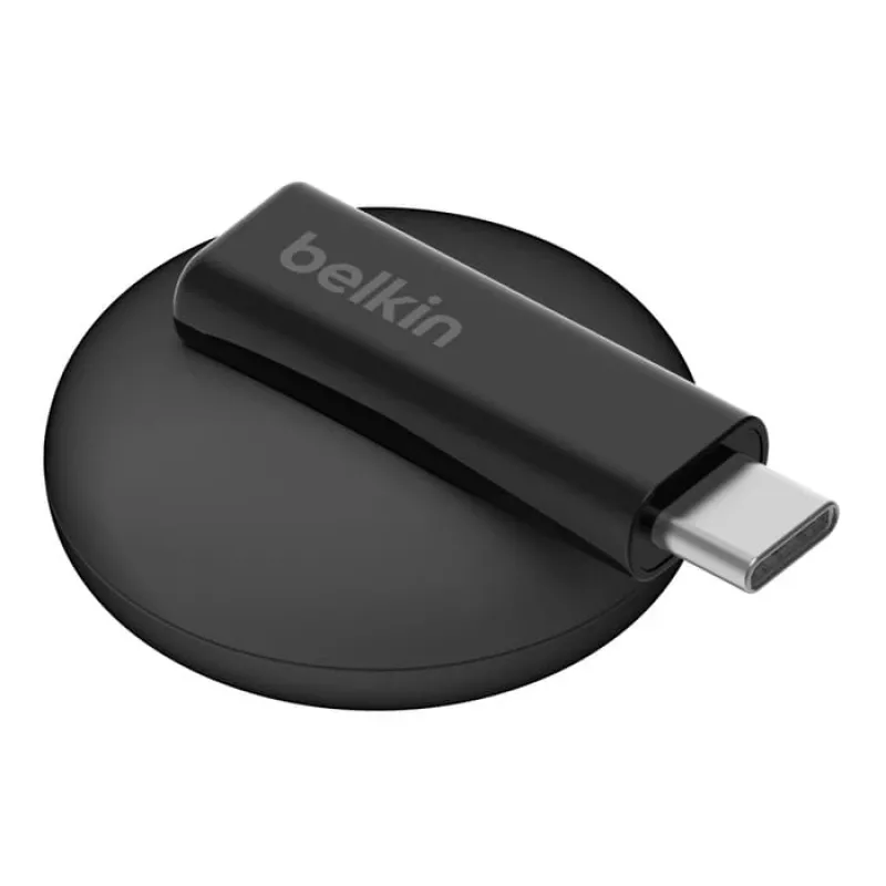 Belaidis USB išmaniojo laikrodžio įkroviklis Belkin BoostCharge — 5 W, vidaus / lauko, juoda / balta