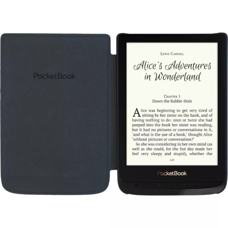 Planšetės dėklas | POCKETBOOK | Juodas | HPUC-632-B-S