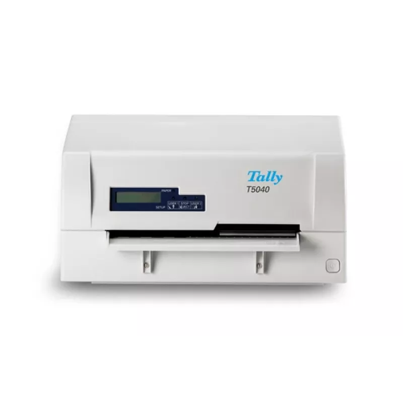 Taškinis spausdintuvas Tally Dascom 043 802 — 24 adatų, 360 x 360 DPI, iki 600 ženklų per sekundę, Ethernet/USB/RS-232C/lygiagretusis
