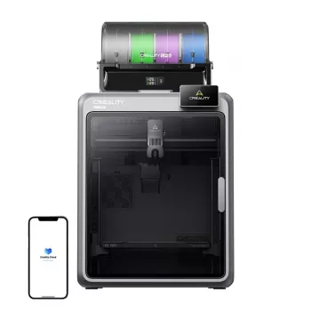 3D spausdintuvas Creality K2 Pro Combo — statymo tūris 300×300×400 mm, dvigubas ekstruderis