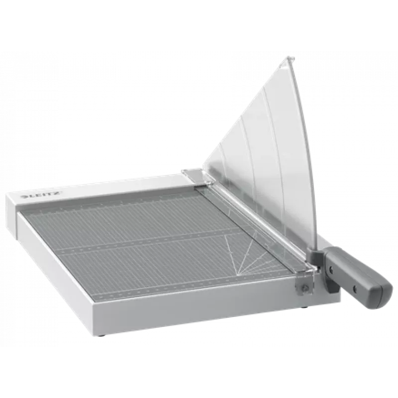 Leitz Precision Home Office popieriaus pjaustyklė A4, 10 lapų, rankinis spaustukas, nerūdijantis plienas, A4, 80 g/m², antracito