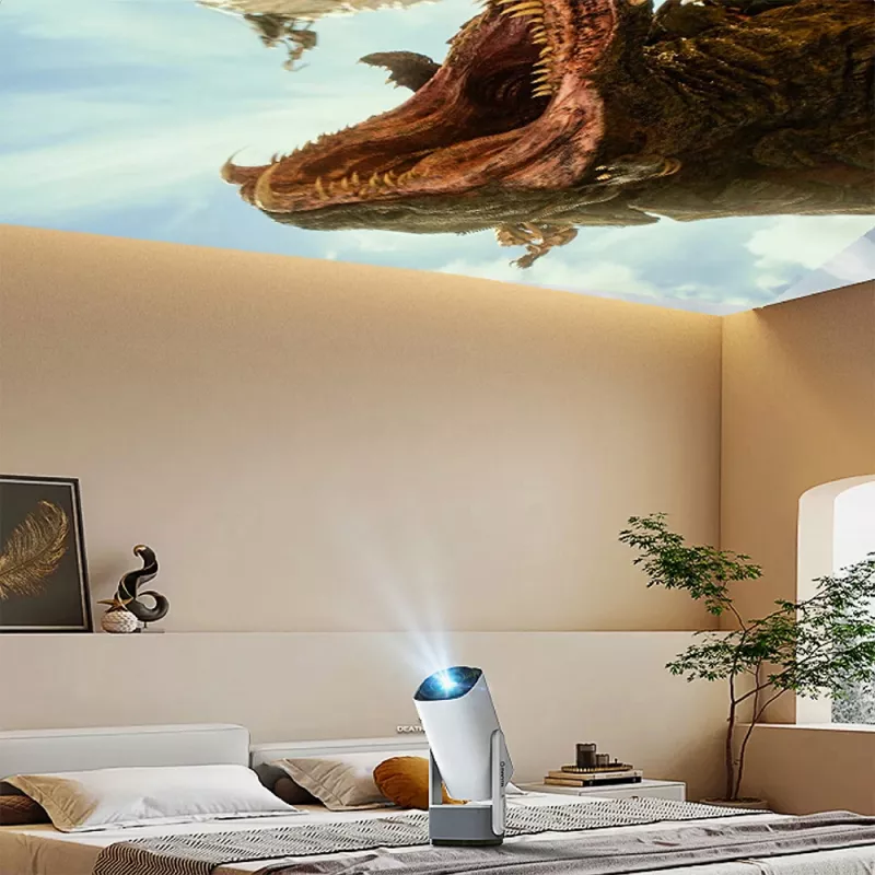 Nešiojamasis projektorius MANTA PMA102M24 — 1080p raiška, kompaktiškas dizainas
