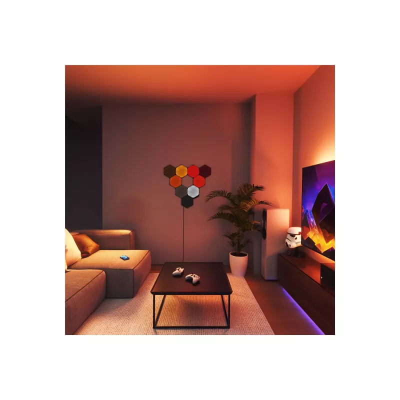 Išmanusis sieninis šviestuvas Nanoleaf NL42-0102HX-9PK