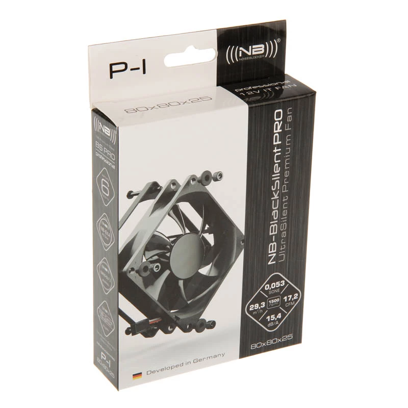 Ventiliatorius Noiseblocker BlackSilentPro P-1