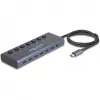 DeLOCK 63410 USB 3.2 Gen 1 Type-C šakotuvas 5000 Mbit/s Mėlynas