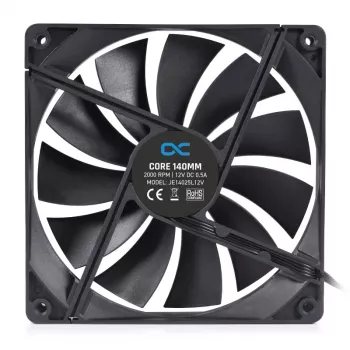 Ventiliatorius Alphacool 24853 14 cm juodas 2000 RPM hidraulinis