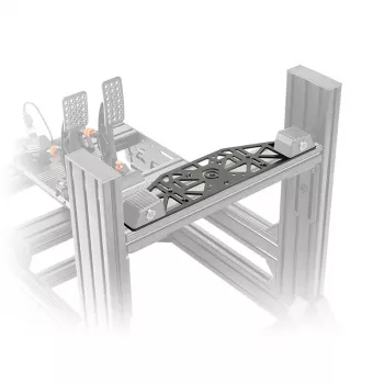 Montavimo laikiklis Asetek SimSports 460×120×5 mm, plienas, juoda