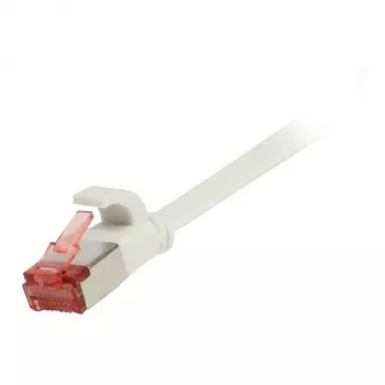 Synergy 21 komutacinis kabelis RJ45, CAT6 250 MHz, 0,5 m baltas, FTP (U/FTP), TPE (Superflex), plokščias, Synergy 21 – skaitmeniniai / duomenų – tinklas