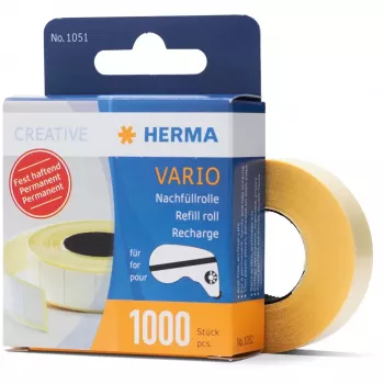 Popieriniai lipdukai HERMA Vario papildymo rinkinys 1000 vnt.