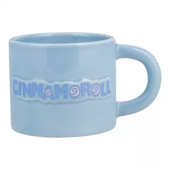 Puodelis Paladone Paladone Cinnamoroll reljefinis puodelis – keraminis personažo puodelis su reljefiniu Cinnamoroll dizainu