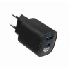 Mobiliųjų įrenginių įkroviklis Gembird TA-UC-PDQC30LCD-BK-01 Greitas įkrovimas Juodas