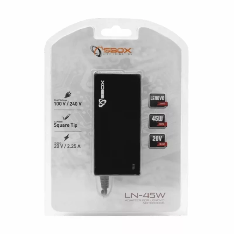Sbox adapteris nešiojamiesiems kompiuteriams Lenovo LN-45W