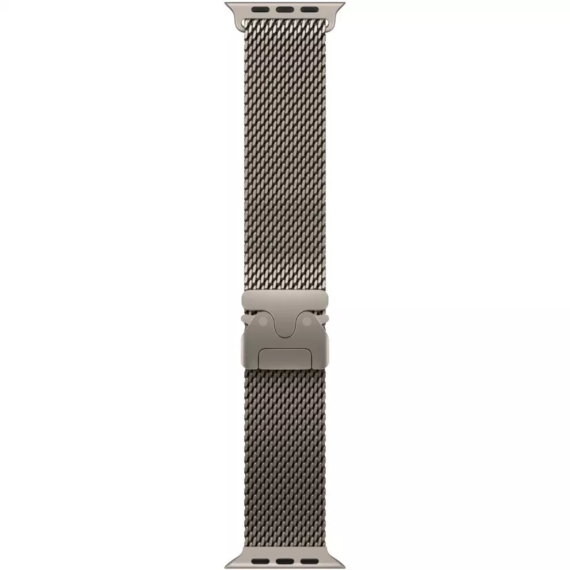 Natural Titanium Milanese Loop 49 mm - S
