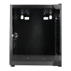 EXTRALINK LITE 6U 10 280X310 SIENINĖ MONTAVIMO SPINTA JUODA