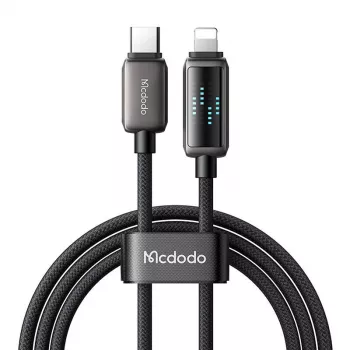 USB-C į Lightning laidas Mcdodo CA-2630 36 W galios tiekimas, LED ekranas, 1,2 m