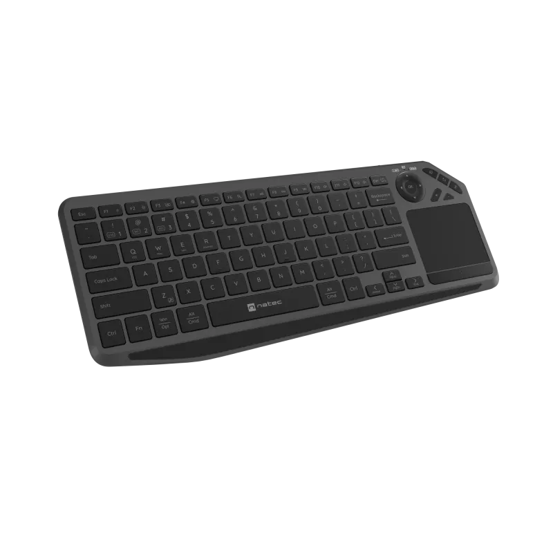 Natec Turbot 2 | Klaviatūra | Belaidė | US | Bluetooth | Juoda/Pilka