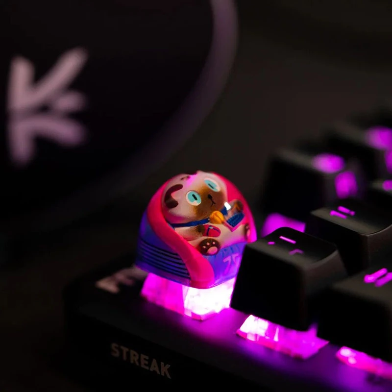 Klavišų rinkinys Triton Fnatic Artisan Loeya — mėlynas