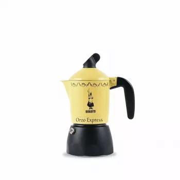 Moka pot Bialetti Orzo Express Juoda Geltona