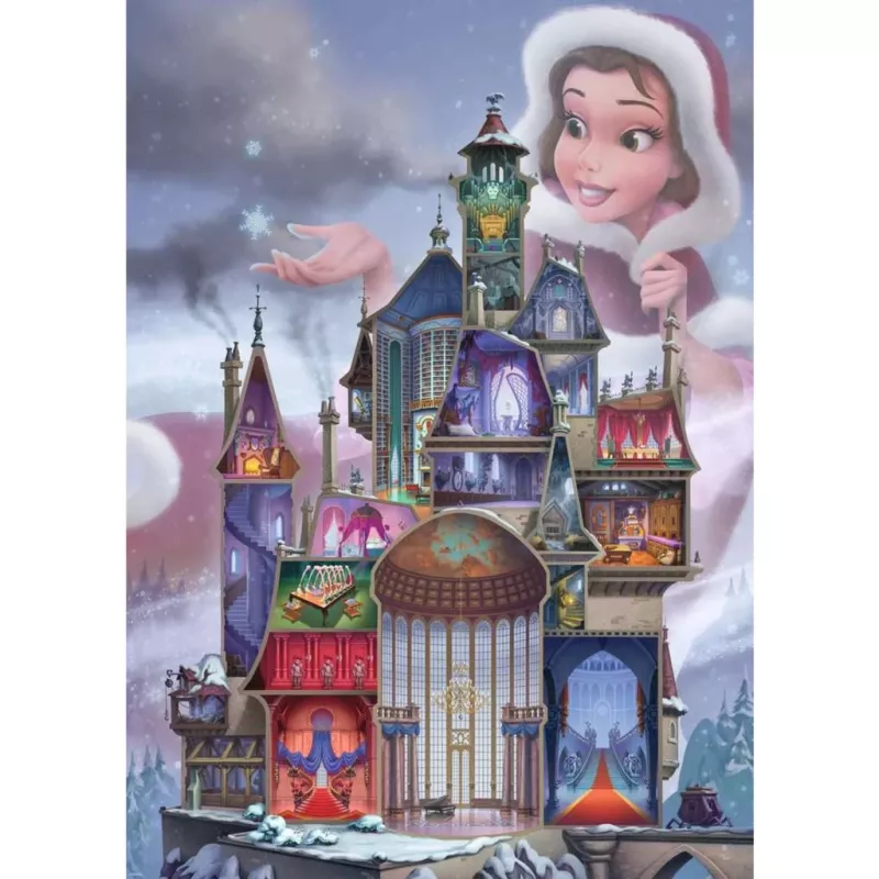 Puzzle Disney Castle Collection: Belle (1000 Pieces)