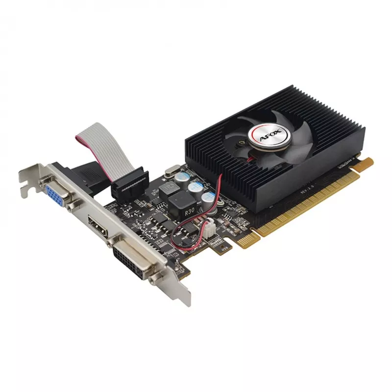 Grafikos plokštė AFOX AF240-1024D3L2 — NVIDIA GeForce GT 240, 1 GB GDDR3, 128 bitų, PCIe 2.0