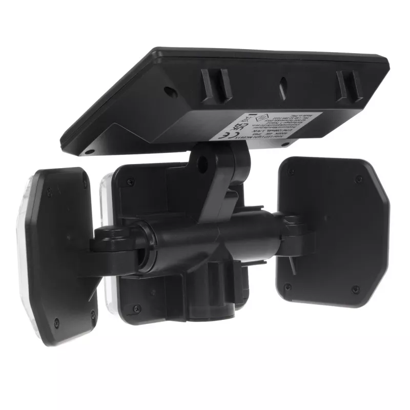 Maclean IP65 saulės energijos LED lempa su judesio ir prieblandos-šviesos jutikliu IP65 4W 320lm 4000K Li-ion 1200 mAh 3 darbo režimai prožektorius apsaugai sodui įėjimui HQ