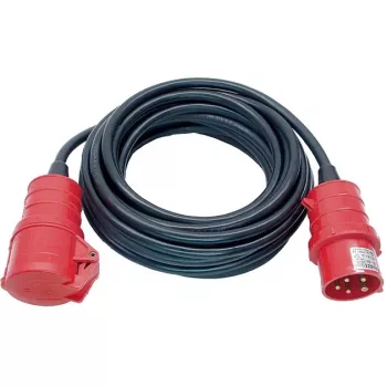 brennenstuhl H07RN-F 5G2.5 - Prailginimo kabelis - IEC 60309 16A (F) į IEC 60309 16A (M) - AC 400 V - 25,0 m - Juoda (1167720)
