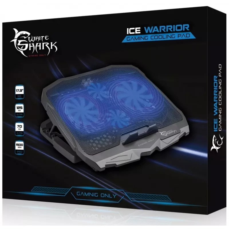 Aušinimo padėklas White Shark Ice Warrior 43,9 cm (17,3 colio)