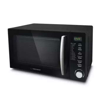 Kombinuota mikrobangų krosnelė ESPERANZA COCINERO 1200 W, 20 l, grilis 900 W, LED ekranas, stalviršinė, juoda