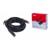 UNITEK Y-278 USB kabelis USB 2.0 10 m 2 x USB A USB A juodas