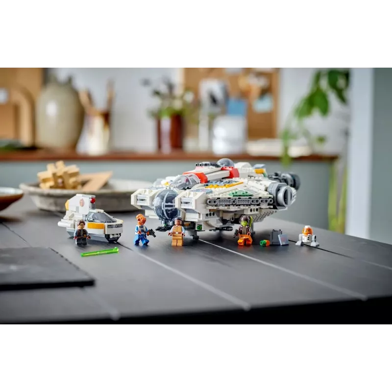 LEGO Star Wars žaidimo rinkinys 75357 — The Ghost and Phantom II, 1 394 dalys, 4 mini figūrėlės, amžius 10+
