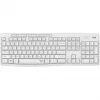 Logitech MK295 tylus klaviatūros ir pelės rinkinys, baltas, belaidis per USB imtuvą, Šveicarija, 920-009872