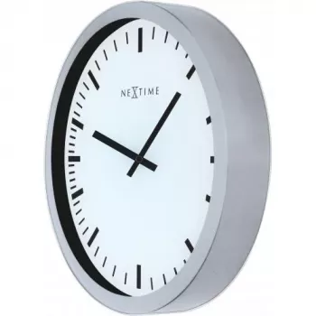 NeXtime klok 3031 Magic - Stripe, 25x35.2 cm, sieninis, baltas
