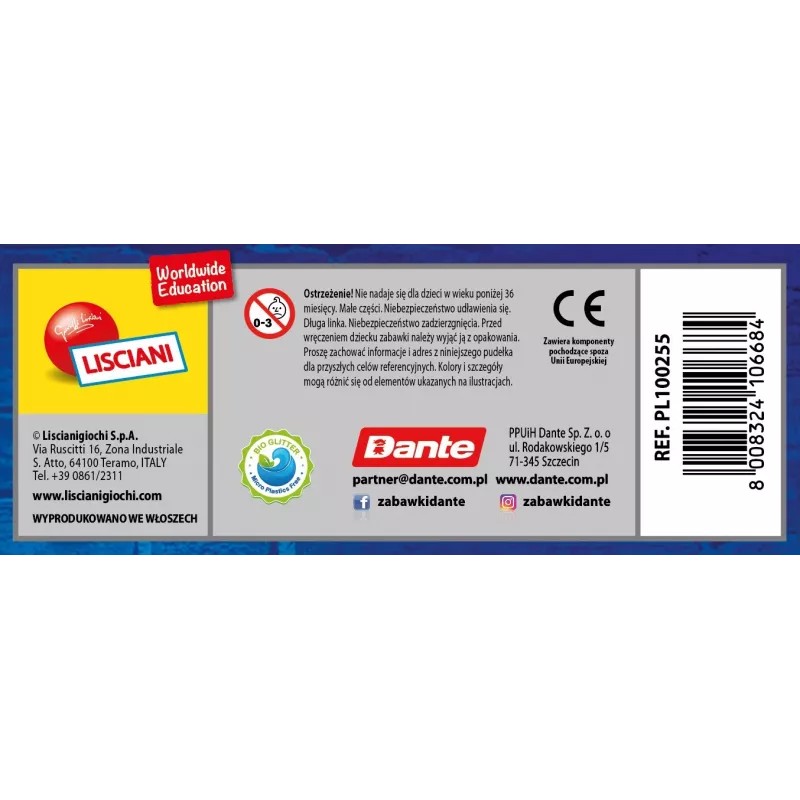Edukacinis mokslo rinkinys Liscianigiochi Crazy Science Raganų namelis (modelis 304-PL100255)