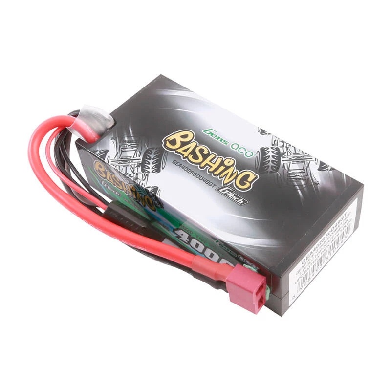 LiPo Gens ace G-Tech 4000mAh 2S2P 7,4V 60C baterijų blokas