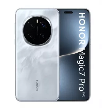 Išmanusis telefonas Honor Magic7 Pro — 6,8 col. OLED, 120 Hz, 12 GB RAM, 512 GB, 200+50+50 MP triguba kamera, 5G, 5270 mAh, Pilka